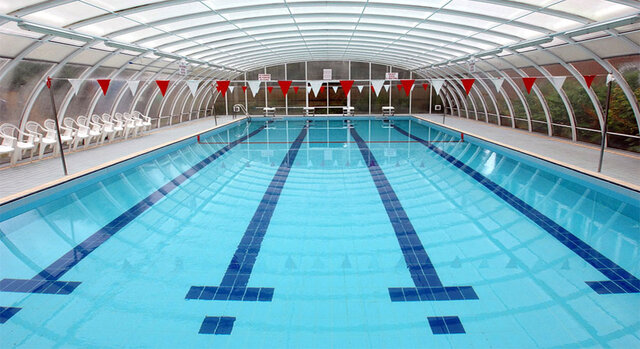 عکس تزئینی است استخر شهید حسینعلی ترکی در شهرکرد افتتاح شد