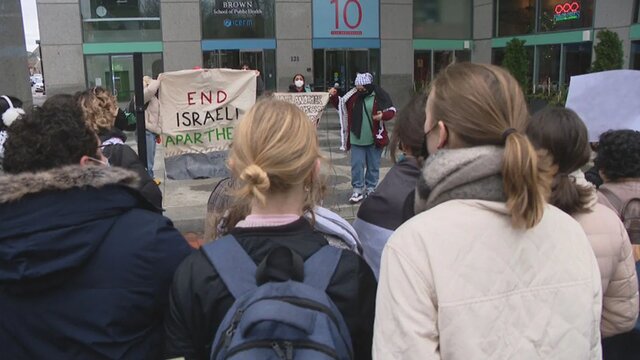 دستگیری دانشجویان آمریکایی در پی حمایت از مردم فلسطین