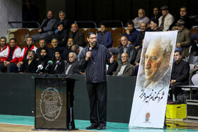 تشییع پیکر محمود مشحون