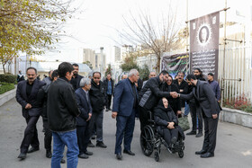 تشییع پیکر محمود مشحون