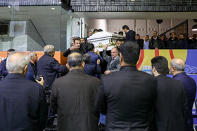 تشییع پیکر محمود مشحون