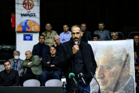 تشییع پیکر محمود مشحون