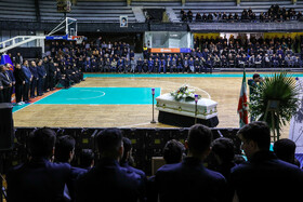 تشییع پیکر محمود مشحون