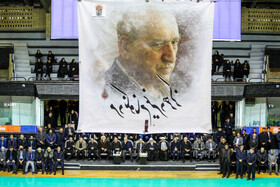 تشییع پیکر محمود مشحون