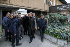 تشییع پیکر محمود مشحون