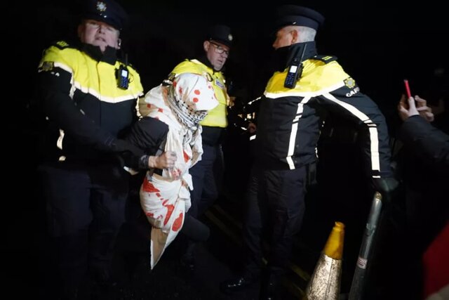 تظاهرات حمایت از فلسطین در پایتختهای انگلیس و ایرلند