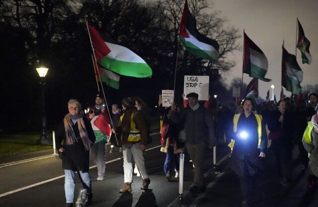 تظاهرات حمایت از فلسطین در پایتخت‌های انگلیس و ایرلند