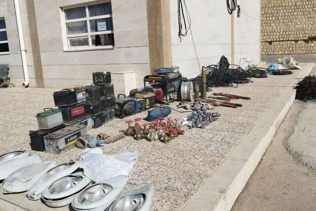 پایان کار مالخران اموال مسروقه در شیراز پایان کار مالخران اموال مسروقه در شیراز