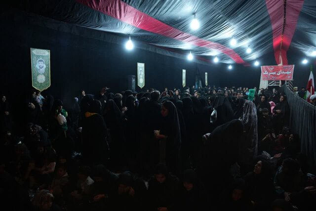 تصاویری از شبی با لالههای فاطمی در بخش میربگ شهرستان دلفان