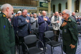 دیدار اعضای ستاد کنگره بزرگداشت شهدای استان آذربایجان شرقی با رهبر معظم انقلاب