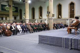 دیدار اعضای ستاد کنگره بزرگداشت شهدای استان آذربایجان شرقی با رهبر معظم انقلاب