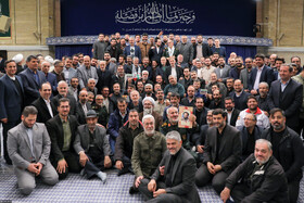 دیدار اعضای ستاد کنگره بزرگداشت شهدای استان آذربایجان شرقی با رهبر معظم انقلاب