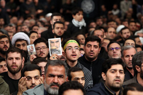 سومین شب عزاداری شهادت حضرت فاطمهزهرا سلاماللهعلیها در حسینیه امام خمینی(ره)