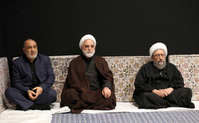 سومین شب عزاداری شهادت حضرت فاطمهزهرا سلاماللهعلیها در حسینیه امام خمینی(ره)