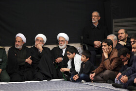 سومین شب عزاداری شهادت حضرت فاطمهزهرا سلاماللهعلیها در حسینیه امام خمینی(ره)