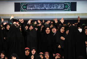 سومین شب عزاداری شهادت حضرت فاطمهزهرا سلاماللهعلیها در حسینیه امام خمینی(ره)