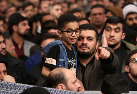 سومین شب عزاداری شهادت حضرت فاطمهزهرا سلاماللهعلیها در حسینیه امام خمینی(ره)