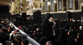 سومین شب عزاداری شهادت حضرت فاطمهزهرا سلاماللهعلیها در حسینیه امام خمینی(ره)