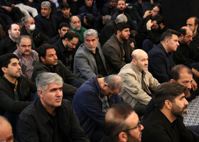 سومین شب عزاداری شهادت حضرت فاطمهزهرا سلاماللهعلیها در حسینیه امام خمینی(ره)