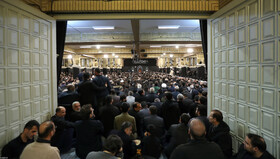 سومین شب عزاداری شهادت حضرت فاطمهزهرا سلاماللهعلیها در حسینیه امام خمینی(ره)