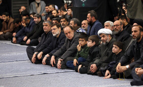 سومین شب عزاداری شهادت حضرت فاطمهزهرا سلاماللهعلیها در حسینیه امام خمینی(ره)