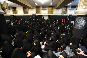 سومین شب عزاداری شهادت حضرت فاطمهزهرا سلاماللهعلیها در حسینیه امام خمینی(ره)