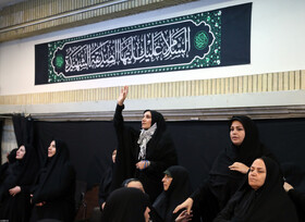 سومین شب عزاداری شهادت حضرت فاطمهزهرا سلاماللهعلیها در حسینیه امام خمینی(ره)