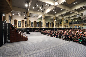 سومین شب عزاداری شهادت حضرت فاطمهزهرا سلاماللهعلیها در حسینیه امام خمینی(ره)