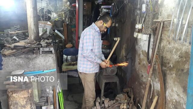 آهنگ آهنگری ۱۰۰ ساله «اوستا حسن صیقلانی» از پیرسرا شنیده نمی‌شود