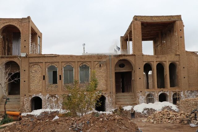 پایان فاز اول مرمت خانه قجری "محسنی" اراک