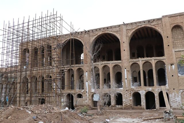 پایان فاز اول مرمت خانه قجری "محسنی" اراک