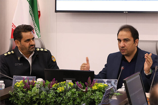 عکس دریافتی از شهرداری تهران. برقراری انضباط شهری و کاهش نقاط ناایمن شهری با همکاری حداکثری مناطق و پلیس راهور