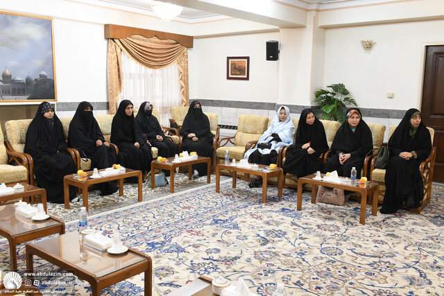 دیدار جمعی از دانشجویان دانشگاه بینالمللی اهلبیت(ع) با تولیت آستان عبدالعظیم(ع)