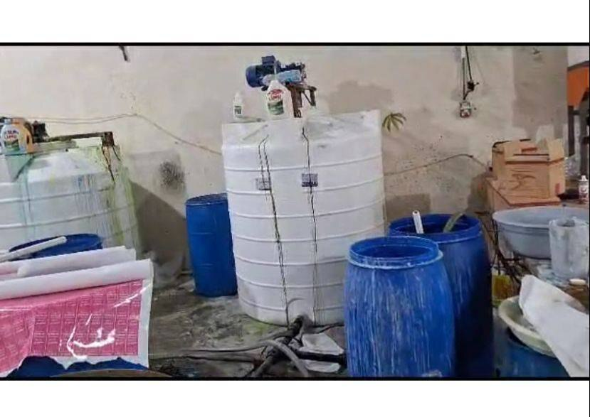 ۷ کارگاه تولید محصولات بهداشتی تقلبی پلمب شد