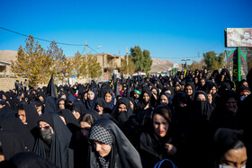 تشییع و خاکسپاری شهید گمنام دفاع مقدس در شهر کوهنانی