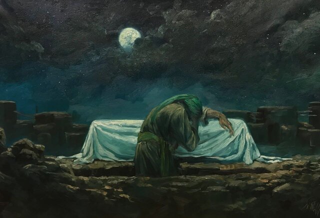 ۹ اثر «حسن روحالامین» با حال و هوای فاطمیه