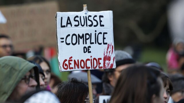 هزاران نفر در وین و ژنو در همبستگی با مردم فلسطین تظاهرات کردند