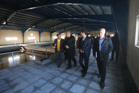 بازدید خبرنگاران از تصفیه خانه شیخی جان - همدان