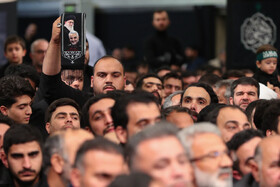 آخرین شب عزاداری شهادت حضرت فاطمهزهرا سلاماللهعلیها در حسینیه امام خمینی(ره)