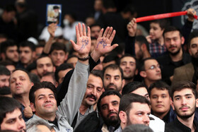 آخرین شب عزاداری شهادت حضرت فاطمهزهرا سلاماللهعلیها در حسینیه امام خمینی(ره)