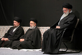 آخرین شب عزاداری شهادت حضرت فاطمهزهرا سلاماللهعلیها در حسینیه امام خمینی(ره)