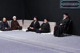 آخرین شب عزاداری شهادت حضرت فاطمهزهرا سلاماللهعلیها در حسینیه امام خمینی(ره)