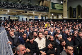 آخرین شب عزاداری شهادت حضرت فاطمهزهرا سلاماللهعلیها در حسینیه امام خمینی(ره)