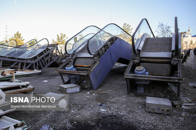 پلهبرقیهایی که در شرایط نامناسب نگهداری میشوند و در انتظار مزایدهاند