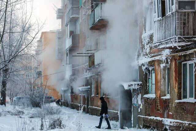 دمای هوا در برخی شهرهای روسیه به منفی ۵۰ درجه می‌رسد