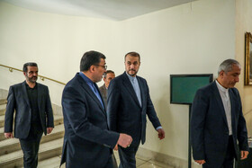 حضور حسین امیرعبداللهیان وزیر امور خارجه در همایش «سیاست آسیایی و همسایگی جمهوری اسلامی ایران»