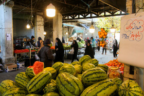 خرید شب یلدا در بازار گرگان