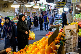 حال و هوای تهران در آستانه شب یلدا - بازار میوه شهرستانی میدان امام حسین