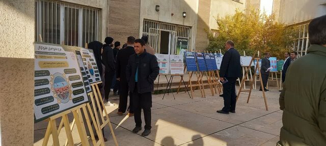 برپایی نمایشگاه دستاودرهای سفر رئیس جمهور در گلستان