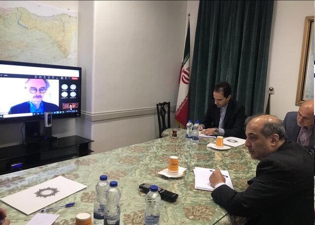 گفتوگوی نماینده ویژه دبیرکل سازمان ملل در امور سوریه با مشاور ارشد وزیر خارجه گفتوگوی نماینده ویژه دبیرکل سازمان ملل در امور سوریه با مشاور ارشد وزیر خارجه